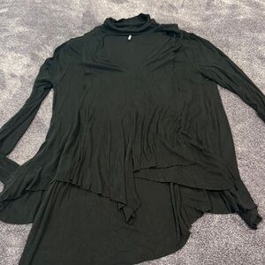 Free People Black Asymmetrical Tunic
